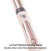 L'ANGE Hair Le Curl 25 MM Titanium Curling Wand | Professional 1 Inch Curling Iron for All Hair Types | Clip Free Hair Curler | Best Curling Wand for Tighter Curls & Beach Waves view 4