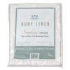 Simplicity Plus Extra Wide Massage Table Flat Sheet Poly-Cotton. Fits Extra Wide Massage Tables. Professional Quality. 69 by 98 Inches, 55% Polyester, 45% Cotton - White view 3