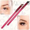 2-in-1 Multi-Function Brow Brush - Angled & Contour, Ultra-Thin Eyebrow Brush Makeup Tool (Brown, Black) view 3