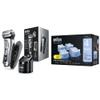 Braun Electric Razor for Men, Waterproof Foil Shaver, Series 9 Pro 9477cc, Wet & Dry Shave, with Portable Charging Case, ProLift Beard Trimmer with Clean & Renew Refill Cartridges, 4 Count, Pack of 1 view 1
