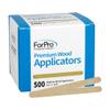ForPro Premium Wood Applicators, Non-Sterile, Hair Removal Waxing Applicators, Medium, 4.5 L x .375 W, 500-Count (Pack of 4) view 2