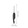 Healvian Foldable Nail File Mini Bird Design Dual-Sided Ceramic Emery Board Compact Portable Nail Shaping and Polishing Tool for Home Travel view 3