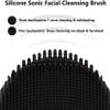 OJOINK Facial Cleansing Brush Rechargeable Face Brush Waterproof Face Cleansing Brush for Deep Skin Cleaning, Exfoliating (Color : Pink) view 2