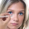 TEONEI Eyebrow microblading Marker Pen,Skin Marker Pen,Eyebrow Permanent Makeup Position Mapping Mark Tools (White) view 3
