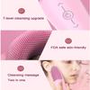 OJOINK Facial Cleansing Brush, Waterproof Face Brush Body Cleansing Brush for Deep Skin Cleansing (Color : Green) view 2