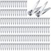 Hestya 300 Pieces Nail Clippers Bulk Stainless Steel Clipper Bulk Flat Toenail Clippers Portable Sturdy Nail Cutter Manicure Trimmer Curved Edge Pedicure for Men Women Toe Travel view 1