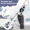 Hestya 300 Pieces Nail Clippers Bulk Stainless Steel Clipper Bulk Flat Toenail Clippers Portable Sturdy Nail Cutter Manicure Trimmer Curved Edge Pedicure for Men Women Toe Travel view 3