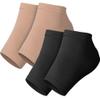 BESPORTBLE 2pairs Comfortable Silicone Heel Protectors for Cracked Heels of Washable Foot Sleeves for Men and Women Moisturizing Socks for Dry and Support view 1