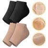 BESPORTBLE 2pairs Comfortable Silicone Heel Protectors for Cracked Heels of Washable Foot Sleeves for Men and Women Moisturizing Socks for Dry and Support view 4