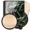 Kriloneal CC Cream Foundation Mushroom Head Air Cushion Face Makeup Moisturizing Concealer Waterproof Oil Control Long-Lasting Nude Makeup Even Skin Tone for All Skin Types(Ivory White) view 1