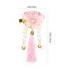 1 Pair Japanese Fan Hairpin Kimono Headdress Flower Hair Clip Girls Hairpins Tassel Hairpin Barrettes for Girls Kimono Hair Ornament Hair Decoration Women Hair Accessories view 2