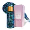 Body Glitter Gel,30ML Holographic Face Adhesive Mermaid Sequins Body Chunky Glitter Powder Liquid Lotion for Women Hair,Festival Carnival Makeup,Girls Stage,Rave Accessories - Peacock view 1
