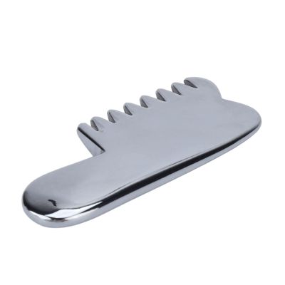 Terahertz Comb, Natural Energy Stone Terahertz Massage Comb Lightweight Portable Scalp Massager Comb for Head Neck Face Beauty Comb