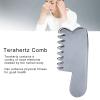 Terahertz Comb, Natural Energy Stone Terahertz Massage Comb Lightweight Portable Scalp Massager Comb for Head Neck Face Beauty Comb view 3
