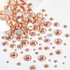Beadsland Rhinestones for Makeup,8 Sizes 2500pcs Champagne Flatback Rhinestones Eye Gems for Nails Crafts with Tweezers and Wax Pencil,Light Peach,SS4-SS30 view 2