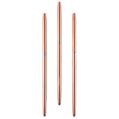 FRCOLOR 3pcs Nail Art Pens Comfortable Grip Portable Manicure Tools for Nail Painting Includes Liner Brushes Design