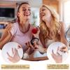 Acrylic Cosmetic Makeup Palette, Makeup Mixing Tray with Makeup Spatula Metal Mirror for Beauty Salon Color Cream Liquid Foundation Mixing Palette (2 Pcs Transparent palettes) view 3