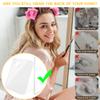 Acrylic Cosmetic Makeup Palette, Makeup Mixing Tray with Makeup Spatula Metal Mirror for Beauty Salon Color Cream Liquid Foundation Mixing Palette (2 Pcs Transparent palettes) view 4