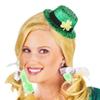 BARTOSI St. Patrick's Day Hat Hair Clips Mini Leprechaun Hats Green Shamrock Hairpin Saint Patricks Day Hair Accessories for Women view 1