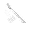 Tweezerman Eyebrow Razor with 3 Replacement Blades and Safety Cap (Stainless Steel) view 1