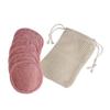 Tweezerman Exclusive Tea Rose Reusable Makeup Remover Pads view 2