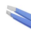 Tweezerman Stainless Steel Slant Tweezer - Eyebrow Tweezers for Women and Men (Lapis Blue) view 3