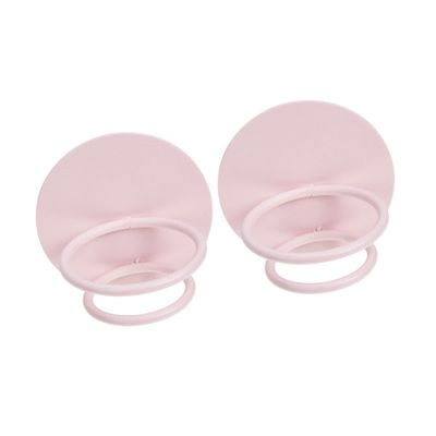 Mikinona 2pcs Beauty Sponge Holder Wall-mount Makeup Puff Stand for Organized Storage and Design for Home Salon and Hotel Use