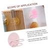 Mikinona 2pcs Beauty Sponge Holder Wall-mount Makeup Puff Stand for Organized Storage and Design for Home Salon and Hotel Use view 4