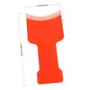 LALAFINA Hair Dyeing Comb Board 3pcs Highlight Kit Hair Tint Brush Tool Diy Coloring Tool Set for Salon view 4
