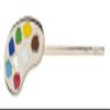 Bob Ross 3 Hair Pins Set - Ross, Paint Easel, and Squirrel view 3