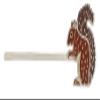 Bob Ross 3 Hair Pins Set - Ross, Paint Easel, and Squirrel view 4