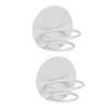 Mikinona Beauty Sponge Holder Stand Round Makeup Sponge Rack 2pcs Wall Mount Holders Powder Puff Organizer view 1