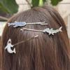 The Unemployed Philosophers Guild Shark Enamel Hair Pin Set - Set of 3 Pins: Great White, Hammerhead and Whale Shark view 2