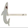The Unemployed Philosophers Guild Shark Enamel Hair Pin Set - Set of 3 Pins: Great White, Hammerhead and Whale Shark view 3