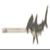 The Unemployed Philosophers Guild Shark Enamel Hair Pin Set - Set of 3 Pins: Great White, Hammerhead and Whale Shark view 4