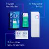 Schick Hydro Silk Sugar Wax Roller for Body + Pubic Hair Removal | Roll On Wax Kit for Body and Bikini Line Hair Removal view 3