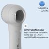 skn by conair Cryotherapy Advanced Facial Cleansing Brush, Featuring Ultra-Hygienic Silicone Brush Head and Cool Plate to Help Soothe Inflammation and Reduce Puffiness view 3