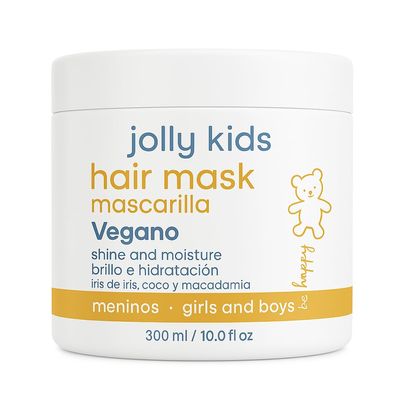 AMAZNICA BELEZA AMABELLE Hair Mask Jolly Kids |Vegan | Moisturizes and Nourishes | For All Hair Types, Curly, Straight | Promotes Healthy Growth | Mascarilla para Nios |10 Oz