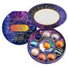 Galactic Assemble Eyeshadow Palette  Solar System Inspired 3D Planet Design, 14 Handcrafted Shimmer & Metallic Shades with Creamy Wet Texture, High-Pigmented Makeup Palette Gifts for Women & Girls view 1
