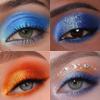 Galactic Assemble Eyeshadow Palette  Solar System Inspired 3D Planet Design, 14 Handcrafted Shimmer & Metallic Shades with Creamy Wet Texture, High-Pigmented Makeup Palette Gifts for Women & Girls view 3