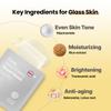 Core Nourishing Sheet Masks with Niacinamide Serum 5% for Dry Skin Tranexamic Acid, Rice Face Mask for Glass Skin Care, Moisturizing Glowing & Anti-Aging, Cruelty Free, Fragrance Free 10 Count view 3