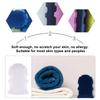 2pcs Bath Silicone Gloves Massage Glove Bath Silicone Massage for Men Women (Random Color) view 3