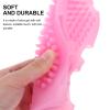 2pcs Bath Silicone Gloves Massage Glove Bath Silicone Massage for Men Women (Random Color) view 4