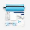 Comfyable Small Toiletry Bag for Women and Men, Slim Mini Toothbrush Bag, Dopp Kit Bag, PU view 4