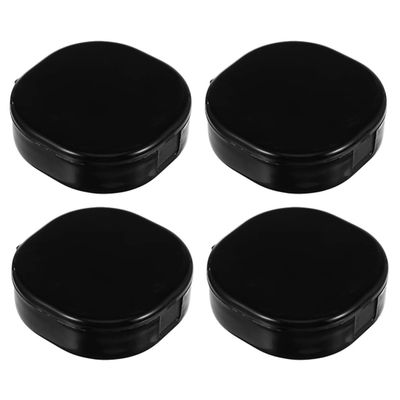 KALLORY 4pcs Brush Cleaner Portable Makeup Brush Cleaning Cases Lightweight and Easy to Carry for Travel and Home Use