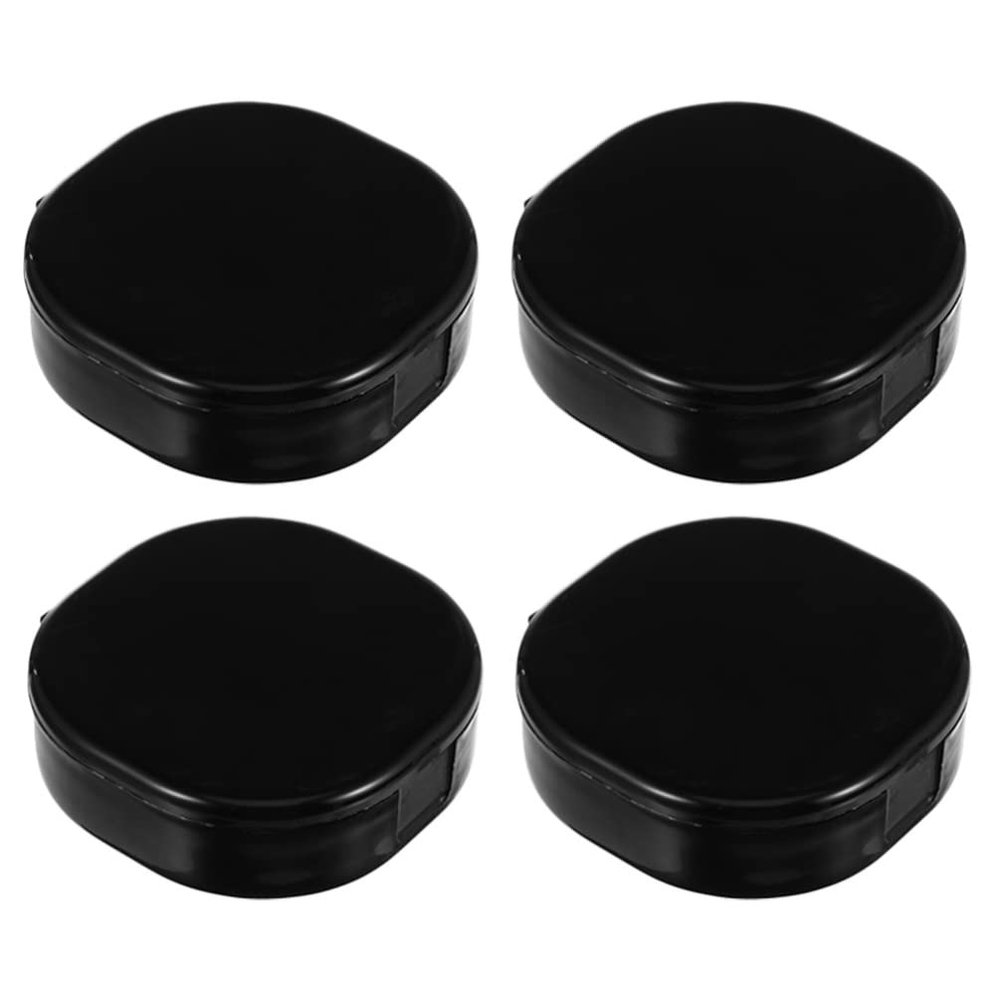 KALLORY 4pcs Brush Cleaner Portable Makeup Brush Cleaning Cases Lightweight and Easy to Carry for Travel and Home Use