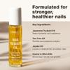 Onsen Secret Nail & Cuticle Repair Oil (10ml) - Dry Oil Formula - Japanese Tsubaki, Tea Tree & Jojoba - Strengthens Nails, Repairs Cuticles, Hydrates Skin & Hair - Natural & Vegan view 4