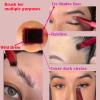 Eyebrow Brush, Multi Function Eyebrow Brush, Smooth Canvas Concealer Brush, Square Eyebrow Brush, Eyebrow Brush Square Ultra Thin Angled Eyebrow Brush (Color : 3 Packs) view 3