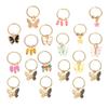 Uonlytech 18pcs Butterfly Charm Hair Clips for Dreadlocks and Braids Elegant Hair Jewelry Accessories for Women for Weddings Parties and Everyday Use view 1