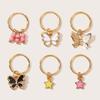 Uonlytech 18pcs Butterfly Charm Hair Clips for Dreadlocks and Braids Elegant Hair Jewelry Accessories for Women for Weddings Parties and Everyday Use view 4